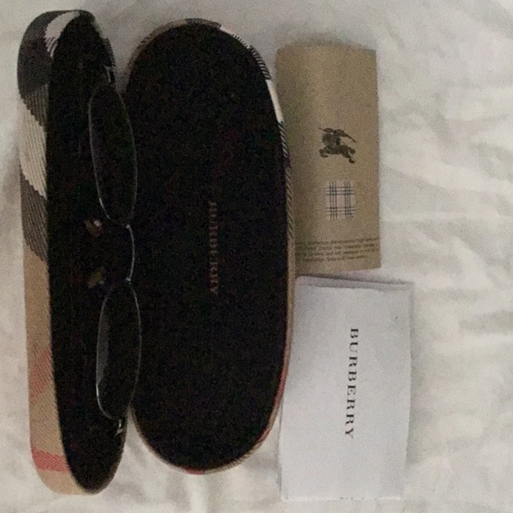 Burberry glasses and case